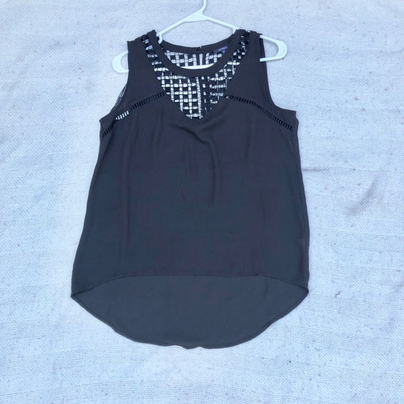 XOXO Tops - Black sheer XOXO top